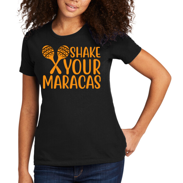Shake Your Maracas - Women's Premium Cotton T-Shirt Thumbnail
