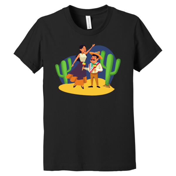 Dance - Youth Premium Cotton T-Shirt Thumbnail