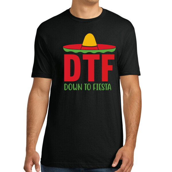 Down to Fiesta - Unisex Premium Cotton T-Shirt Thumbnail