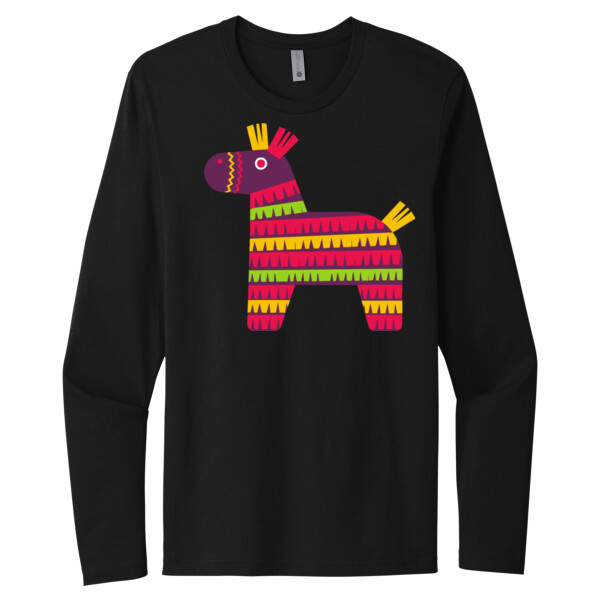 Donkey - Unisex Premium Cotton Long Sleeve T-Shirt Thumbnail