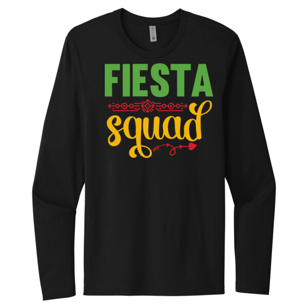 Fiesta Squad - Unisex Premium Cotton Long Sleeve T-Shirt Thumbnail