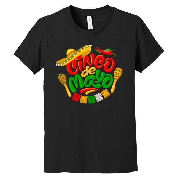 Cinco De Mayo 2 - Youth Premium Cotton T-Shirt Thumbnail