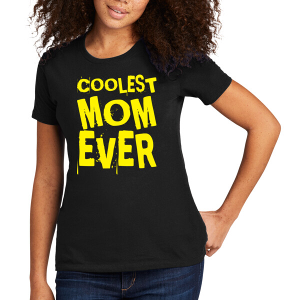 Coolest Mom Ever - Women's Premium Cotton T-Shirt Thumbnail