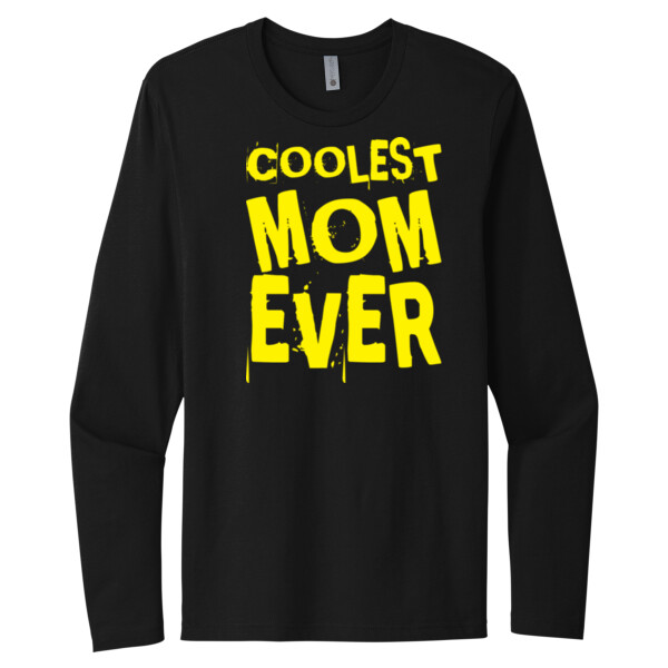 Coolest Mom Ever - Unisex Premium Cotton Long Sleeve T-Shirt Thumbnail
