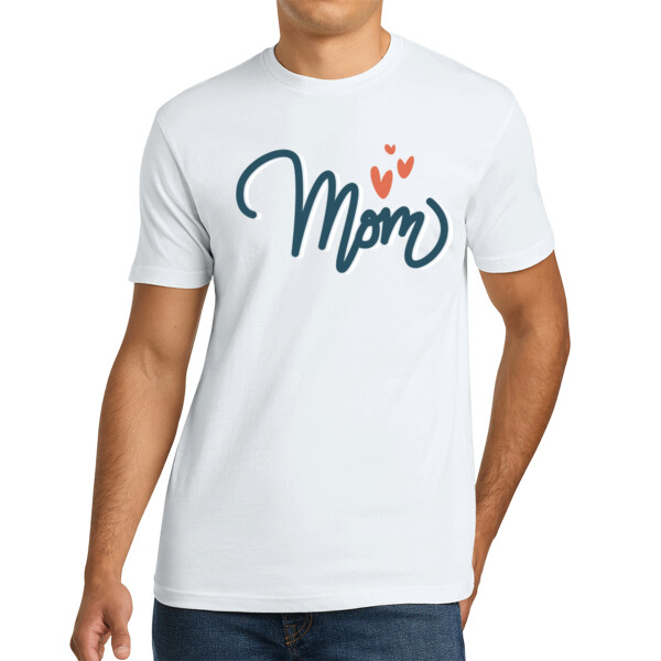 Mom 7 - Unisex Premium Cotton T-Shirt Thumbnail