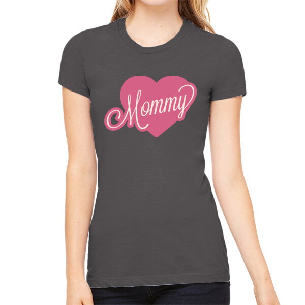 Mommy - Women's Premium Cotton Slim Fit T-Shirt Thumbnail