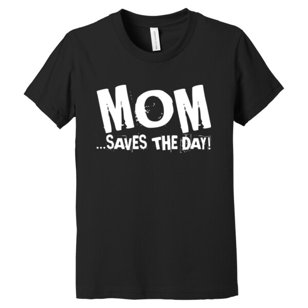 Mom Saves The Day - Youth Premium Cotton T-Shirt Thumbnail