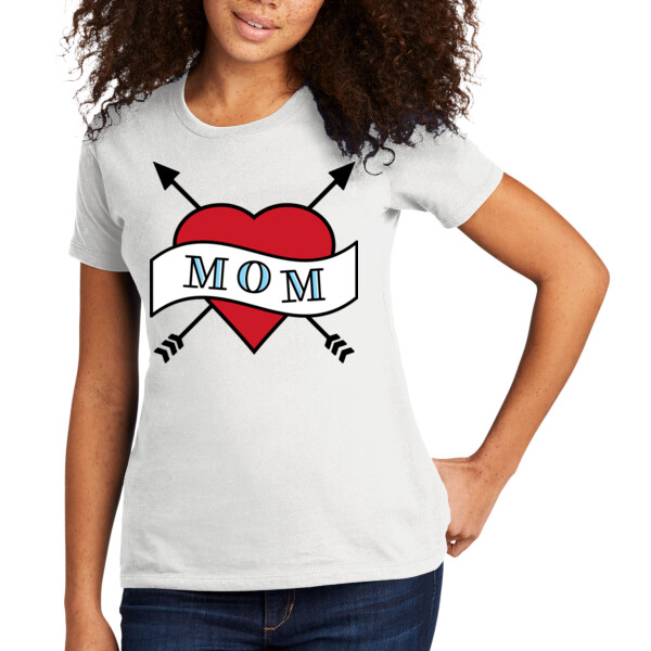 Mom 5 - Women's Premium Cotton T-Shirt Thumbnail