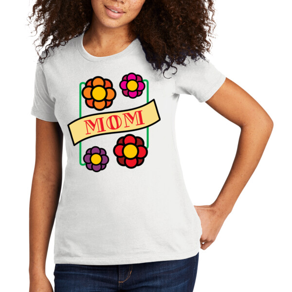 Mom 4 - Women's Premium Cotton T-Shirt Thumbnail