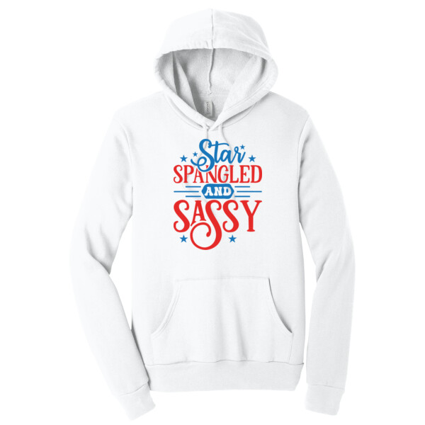 Spangled and Sassy - Unisex Premium Fleece Pullover Hoodie Thumbnail