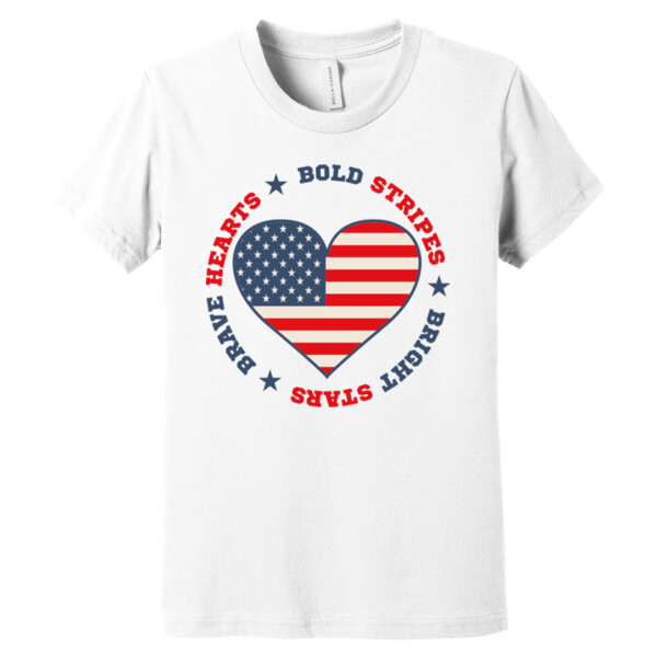 Brave Bold Bright - Youth Premium Cotton T-Shirt Thumbnail