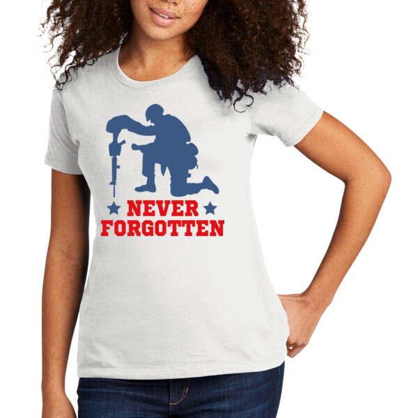 Never Forgotten - Women's Premium Cotton T-Shirt Thumbnail