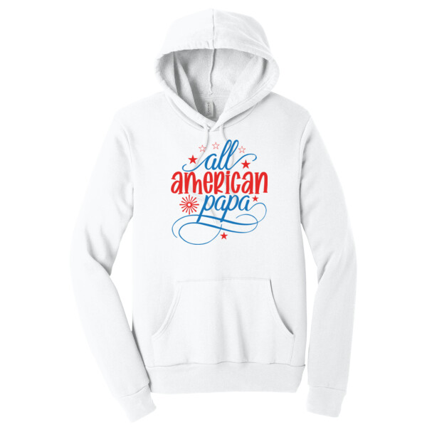 American Papa - Unisex Premium Fleece Pullover Hoodie Thumbnail