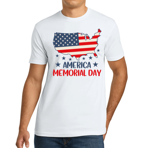 Memorial Day - Unisex Premium Cotton T-Shirt Thumbnail