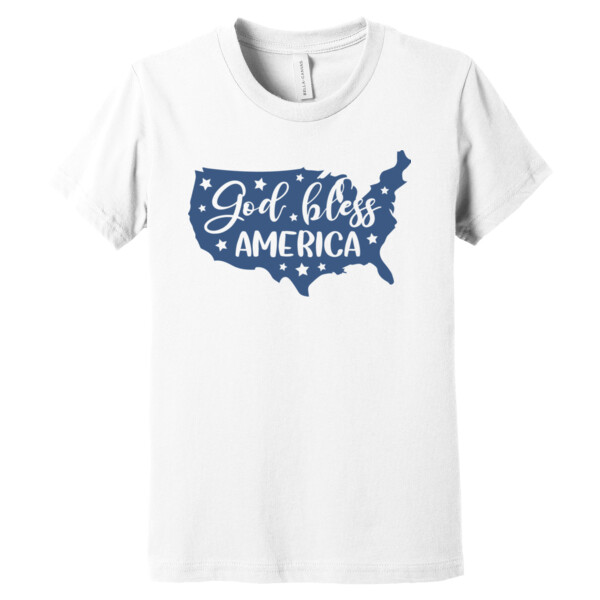 God Bless America 2 - Youth Premium Cotton T-Shirt Thumbnail