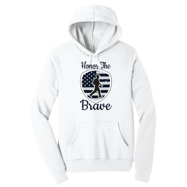 Honor the Brave 2 - Unisex Premium Fleece Pullover Hoodie Thumbnail