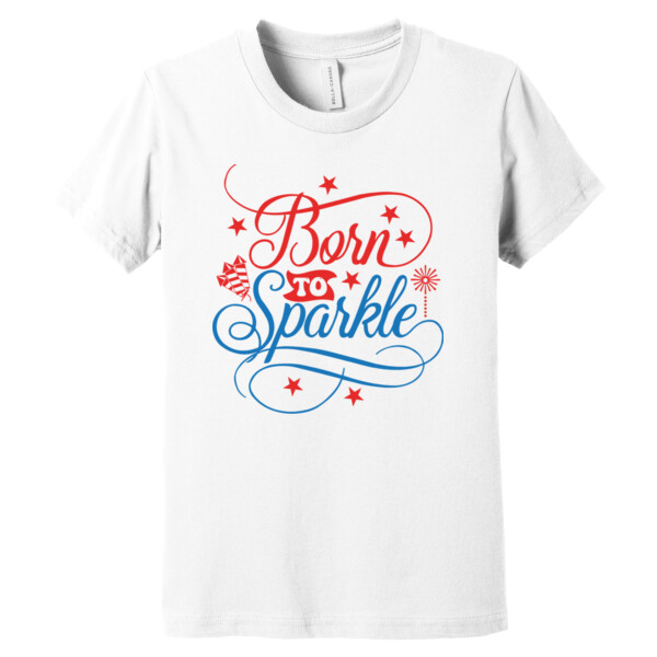 Born to Sparkle - Youth Premium Cotton T-Shirt Thumbnail