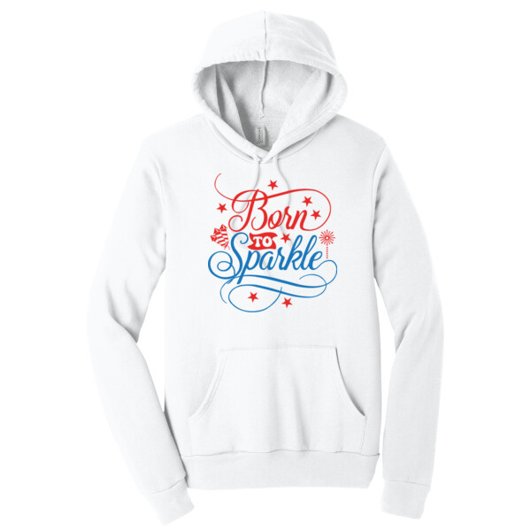 Born to Sparkle - Unisex Premium Fleece Pullover Hoodie Thumbnail