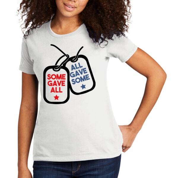 All Gave All - Women's Premium Cotton T-Shirt Thumbnail