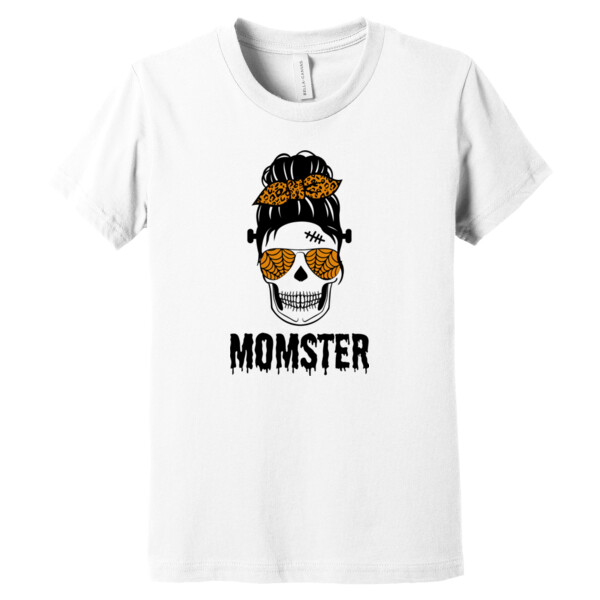 Momster Skeleton - Youth Premium Cotton T-Shirt Thumbnail