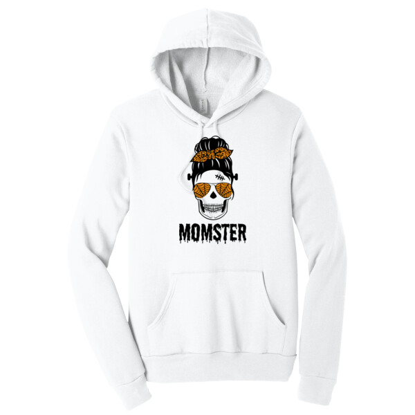 Momster Skeleton - Unisex Premium Fleece Pullover Hoodie Thumbnail