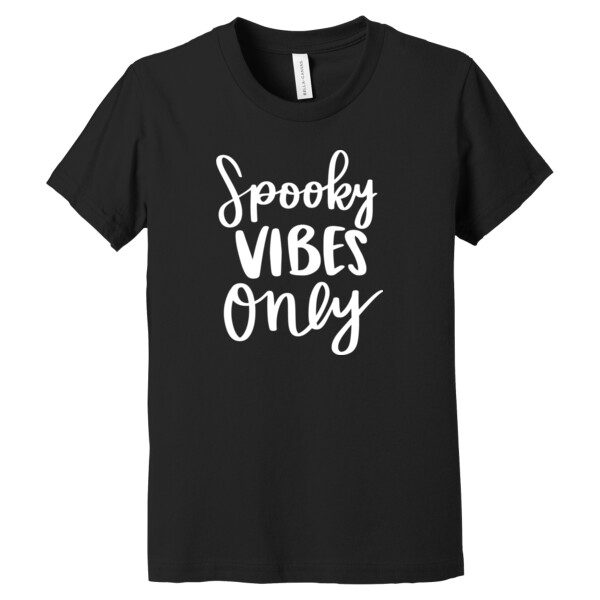 Spooky Vibes - Youth Premium Cotton T-Shirt Thumbnail