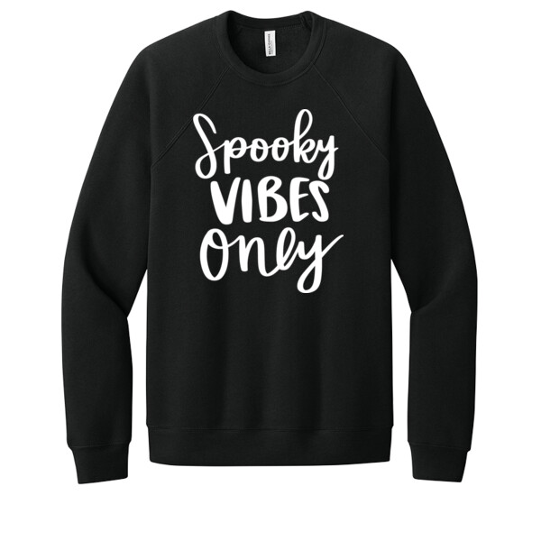 Spooky Vibes - Unisex Premium Fleece Crew Sweatshirt Thumbnail