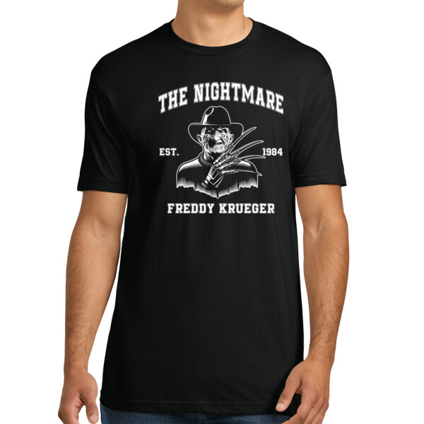 Freddy Krueger - Unisex Premium Cotton T-Shirt Thumbnail