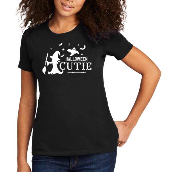 Halloween Cutie - Women's Premium Cotton T-Shirt Thumbnail