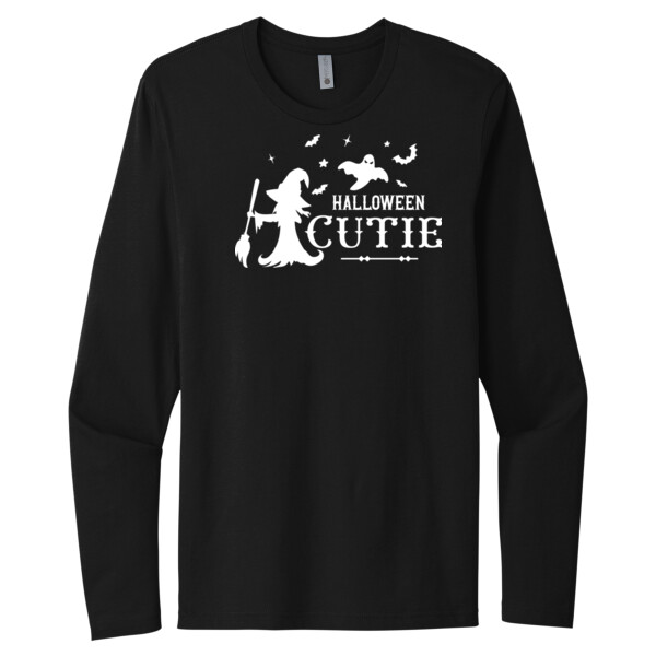 Halloween Cutie - Unisex Premium Cotton Long Sleeve T-Shirt Thumbnail