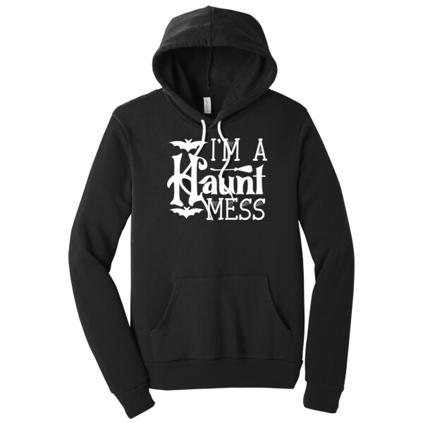 I'm a Haunt Mess - Unisex Premium Fleece Pullover Hoodie Thumbnail