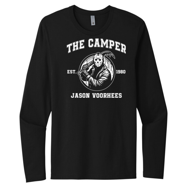 Jason Voorhees - Unisex Premium Cotton Long Sleeve T-Shirt Thumbnail