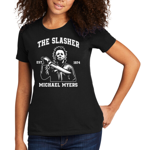 Michael Myers - Women's Premium Cotton T-Shirt Thumbnail