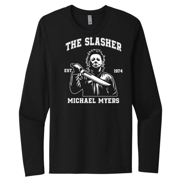 Michael Myers - Unisex Premium Cotton Long Sleeve T-Shirt Thumbnail
