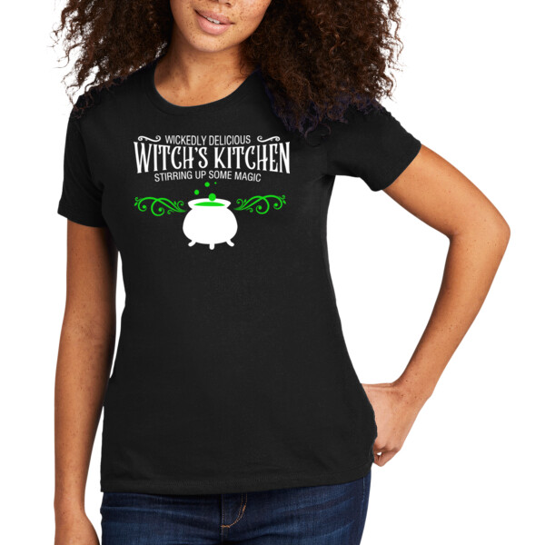 Witch's Kitchen - Women's Premium Cotton T-Shirt Thumbnail
