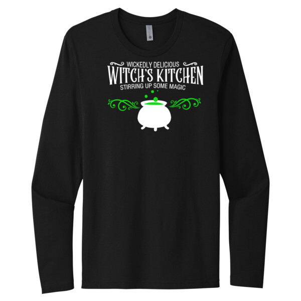 Witch's Kitchen - Unisex Premium Cotton Long Sleeve T-Shirt Thumbnail