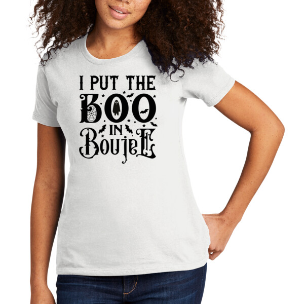 Boo in Boujee - Women's Premium Cotton T-Shirt Thumbnail