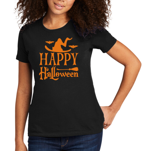 Happy Halloween - Women's Premium Cotton T-Shirt Thumbnail