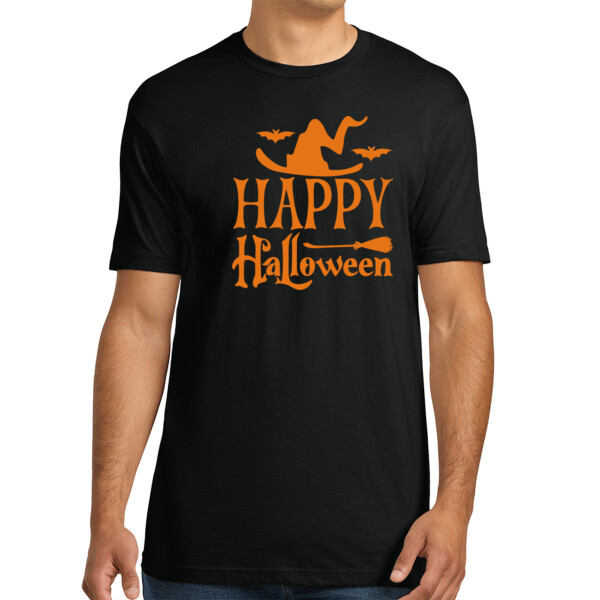 Happy Halloween - Unisex Premium Cotton T-Shirt Thumbnail