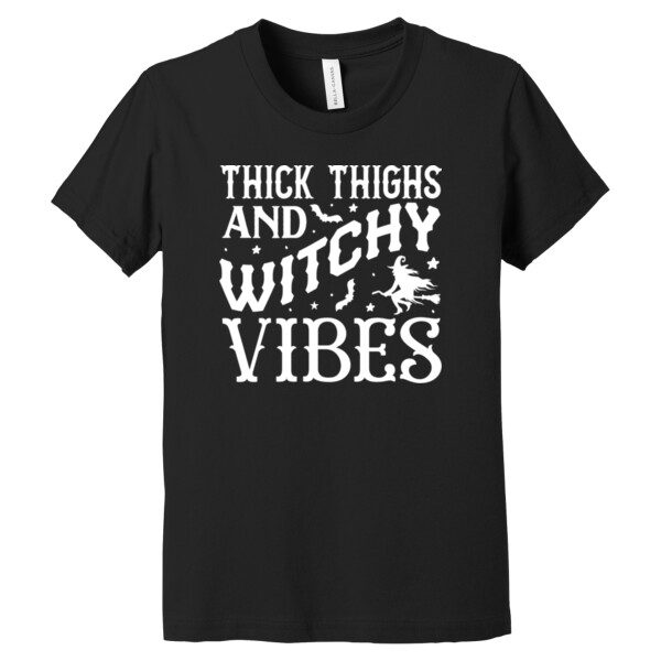 Thick Thighs - Youth Premium Cotton T-Shirt Thumbnail