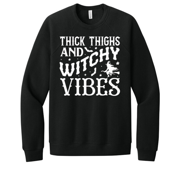 Thick Thighs - Unisex Premium Fleece Crew Sweatshirt Thumbnail