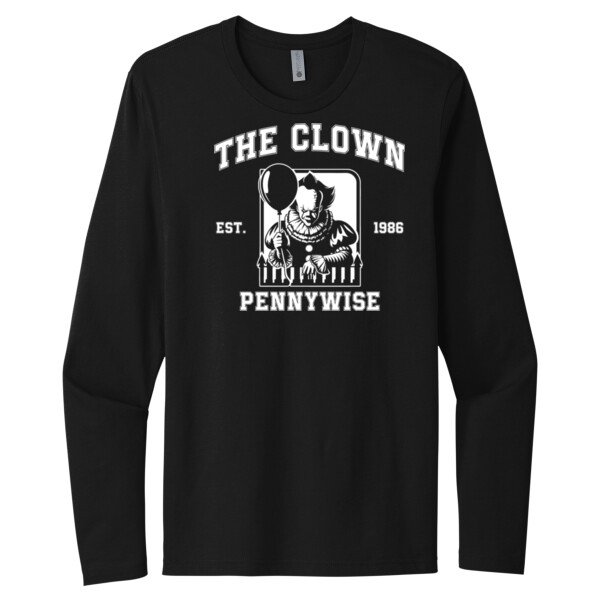 Pennywise - Unisex Premium Cotton Long Sleeve T-Shirt Thumbnail