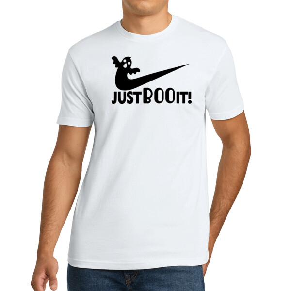 Just Boo It - Unisex Premium Cotton T-Shirt Thumbnail