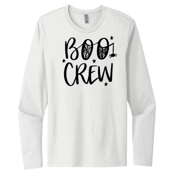Boo Crew - Unisex Premium Cotton Long Sleeve T-Shirt Thumbnail
