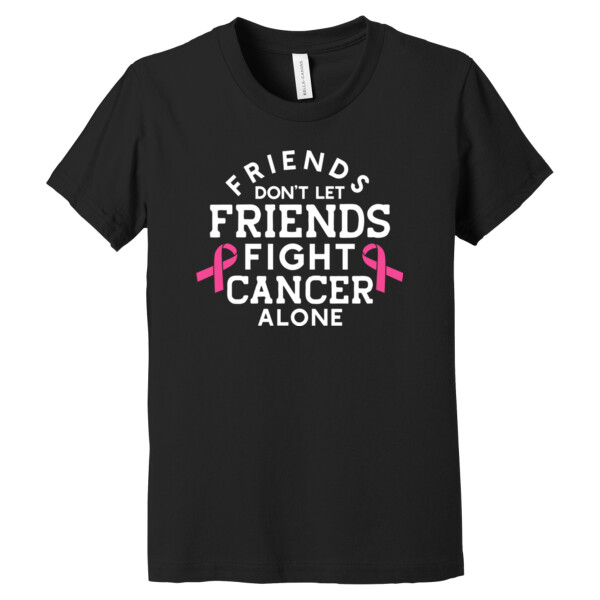 Friends Don't Fight Alone - Youth Premium Cotton T-Shirt Thumbnail