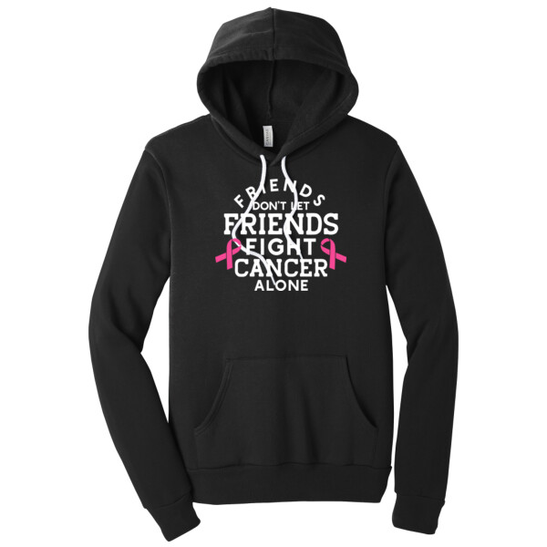 Friends Don't Fight Alone - Unisex Premium Fleece Pullover Hoodie Thumbnail