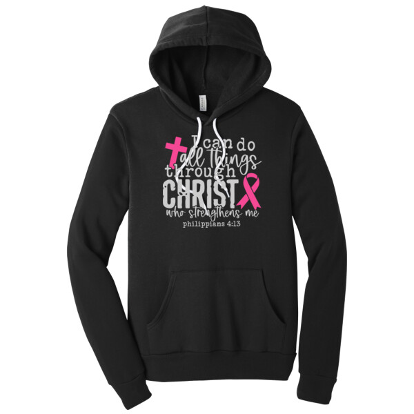 All Things Through Christ - Unisex Premium Fleece Pullover Hoodie Thumbnail