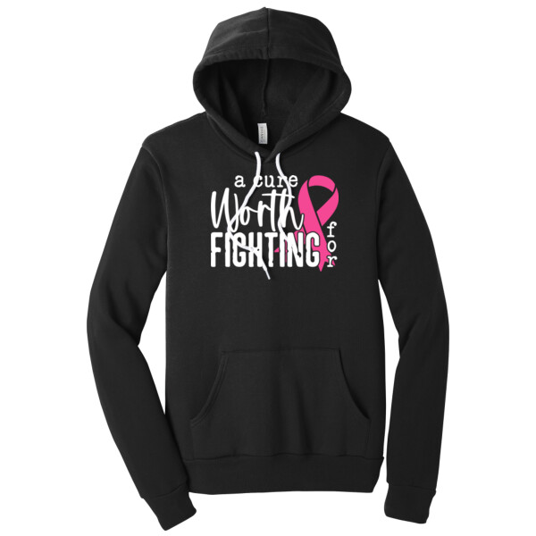 A Cure Worth Fighting For - Unisex Premium Fleece Pullover Hoodie Thumbnail
