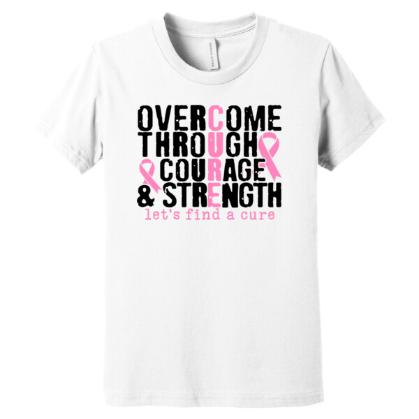 Let's Find A Cure - Youth Premium Cotton T-Shirt Thumbnail