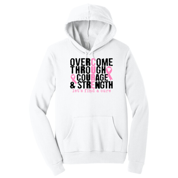 Let's Find A Cure - Unisex Premium Fleece Pullover Hoodie Thumbnail